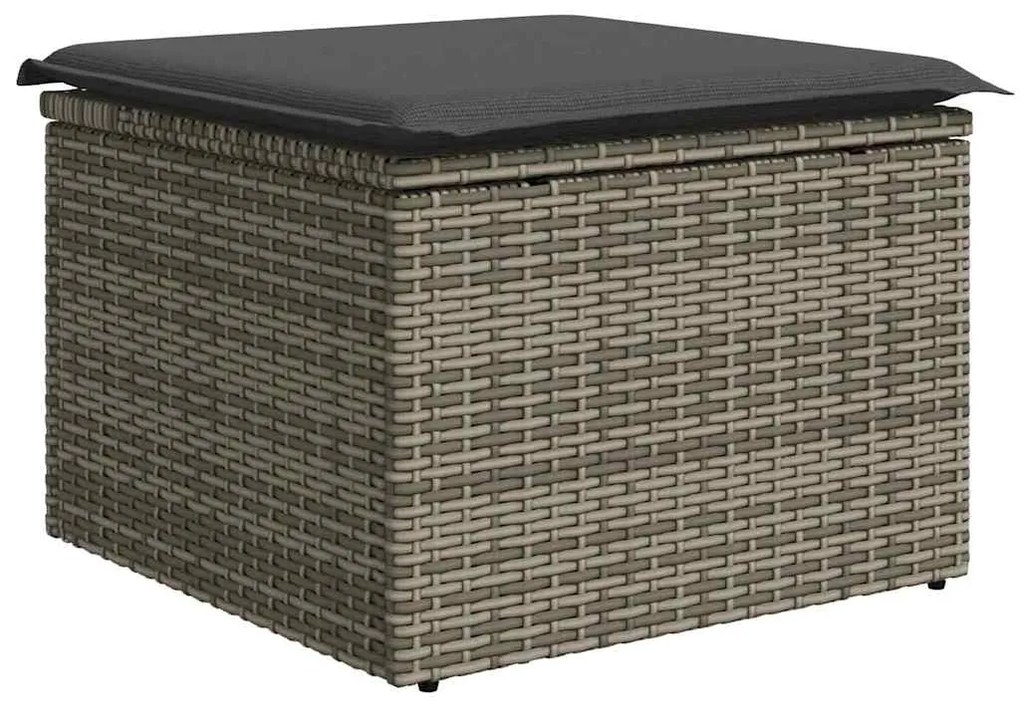 vidaXL Σετ Καναπέ Κήπου 7 pcs Γκρι