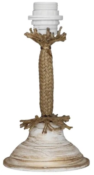 Βάση Πορτατίφ Με Ντουί E27 Heronia 09-0070 Rope/White