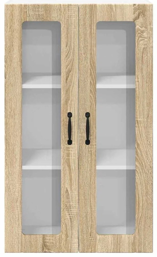 vidaXL Κρεμαστό ντουλάπι κουζίνας Δρύς Sonoma 60 x 31 x 100 εκ.