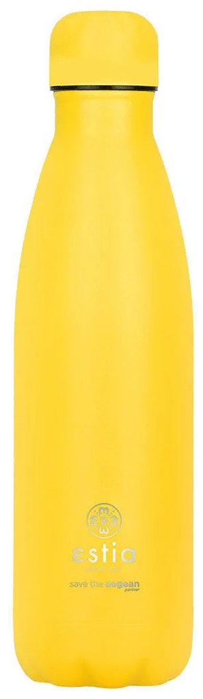 Μπουκάλι Θερμός 500ml Estia Save The Aegean Lite Pineapple Yellow 01-18078