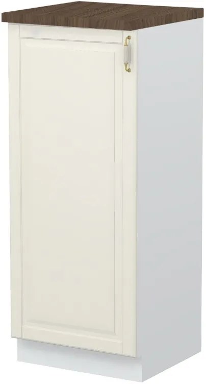 Επιδαπέδιο ντουλάπι ψηλό Toscana K14-60-1KF-Λευκό - 60.00Χ60.00Χ148.00cm