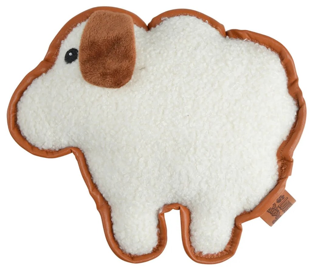 Λούτρινο Παιχνίδι σκύλου Sheep Wooly LoveStory με σχοινί, ήχο και διαστάσεις 20x6x24cm