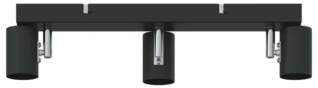 vidaXL Σποτ οροφής Μαύρο 38 x 6.5 x 11.5 εκ Ατσάλι