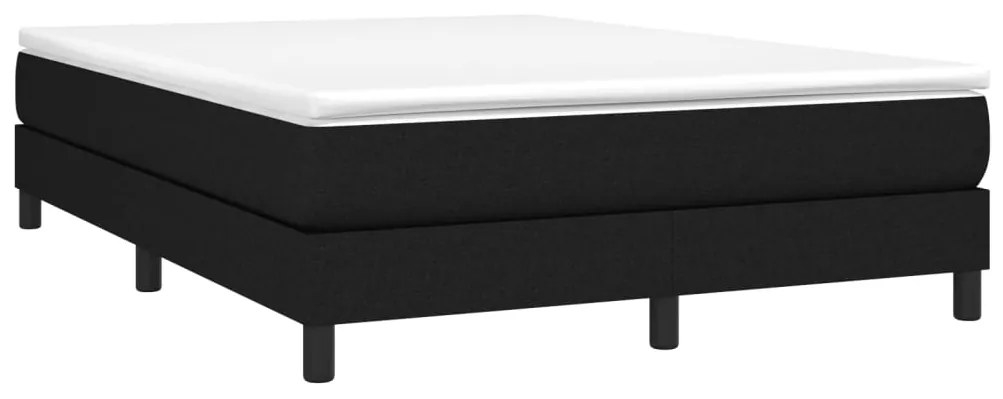 ΠΛΑΙΣΙΟ ΚΡΕΒΑΤΙΟΥ BOXSPRING ΜΑΥΡΟ 140 X 190 ΕΚ. ΥΦΑΣΜΑΤΙΝΟ 3120510