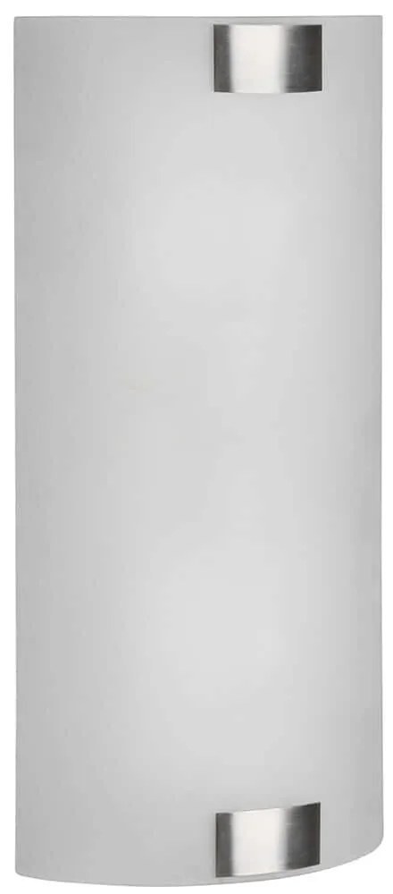 Φωτιστικό Τοίχου - Απλίκα Pura 212700207 20x40cm 2xE27 25W Nickel-White Trio Lighting