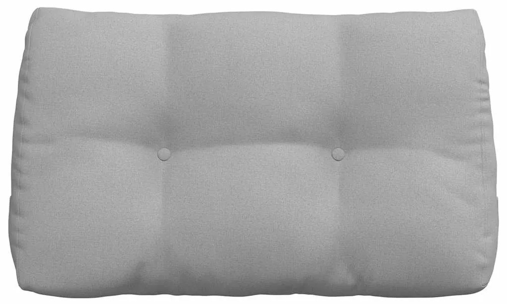 vidaXL Μαξιλάρι Πλάτης Σκίουρος Γκρί 80 x 24 x 50 εκ ύφασμα