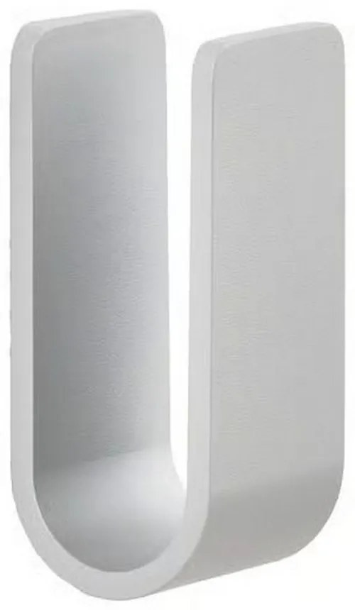 Άγκιστρο Μπάνιου Αλουμινίου Ume 34990 3,5x3,4x8cm Soft Grey Zone Denmark Αλουμίνιο