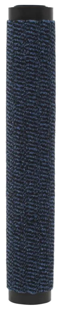 vidaXL Πατάκια Απορροφητικά Σκόνης 2 τεμ. Ορθογώνια Μπλε 80x120 εκ.