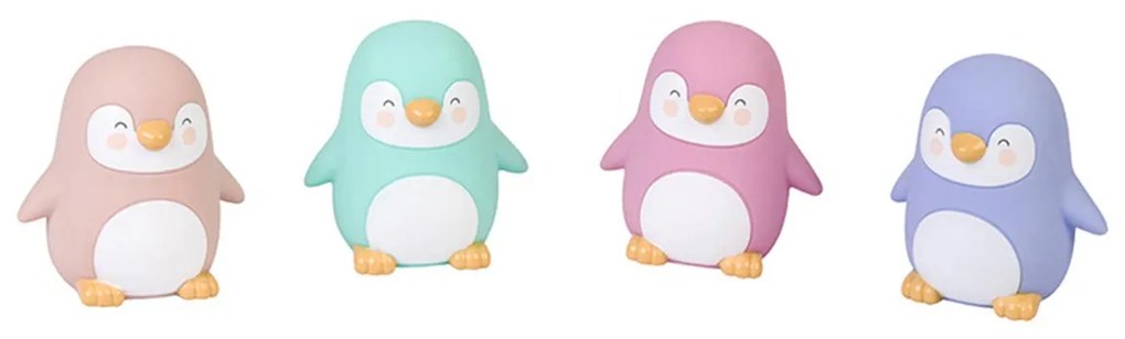 Παιχνίδια Μπάνιου (Σετ 4τμχ) Saro Penguins Party 0376