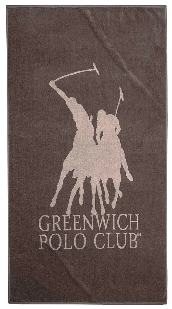 Πετσέτα Θαλάσσης (90x170) Greenwich Polo Club Beach 3786 Grey