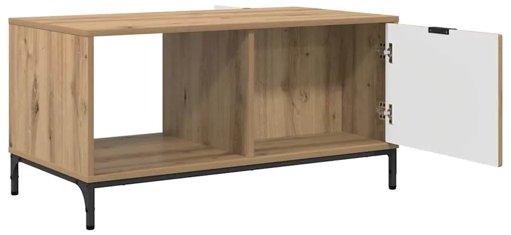 vidaXL Τραπεζάκι σαλονιού artisan δρυς 90 x 49 x 46 εκ.
