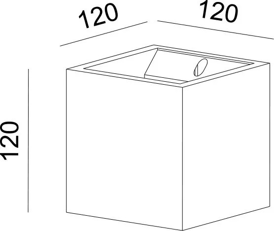 Απλίκα Loris Square-Γκρι