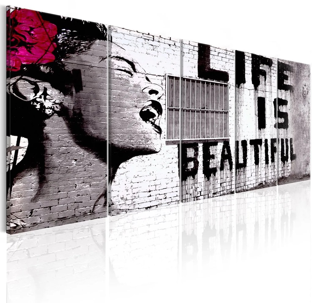 Πίνακας - Banksy: Life is Beautiful 225x90