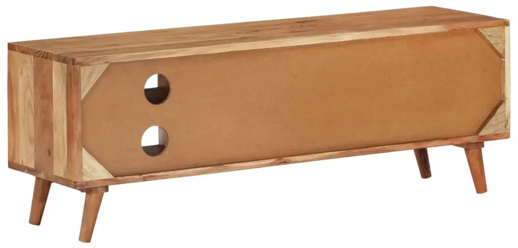 vidaXL Έπιπλο Τηλεόρασης 112 x 30 x 40 εκ. από Μασίφ Ξύλο Ακακίας