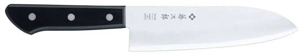 Μαχαίρι Santoku Basic F-316 17cm Black-Chrome Tojiro Stainless Steel