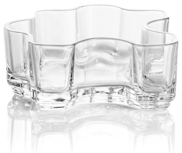 Μπωλ Puzzle (Σετ 2τμχ) Ste11316 Φ14cm Γυάλινο Clear Espiel Glass