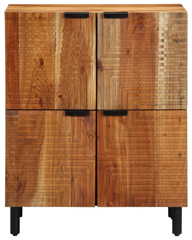 vidaXL Πλευρικό Έπιπλο 60x33x75 εκ. Μασίφ ξύλο ακακίας