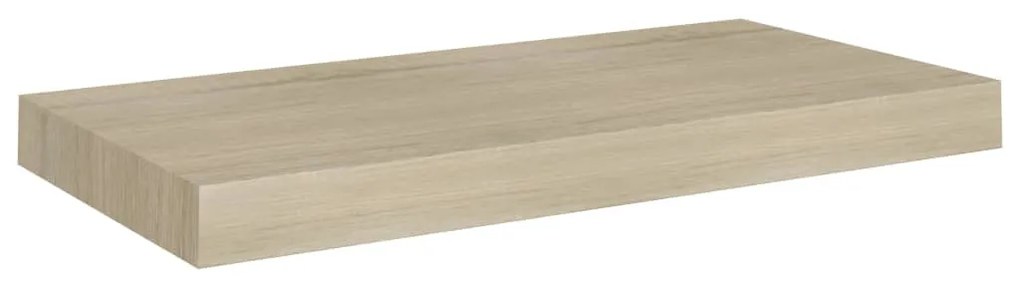 Ράφι Τοίχου Χρώμα Δρυός 50x23x3,8 εκ. MDF - Καφέ