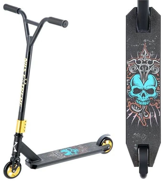 SCOOTER HS100-6 BLACK-GOLD STUNT NILS EXTREME
