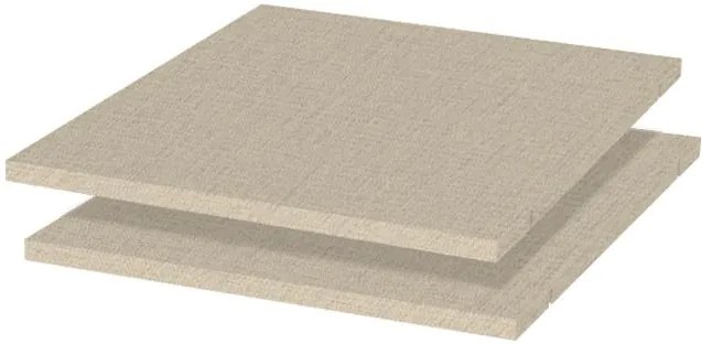 Σετ 2 ράφια ντουλάπας Agate mini