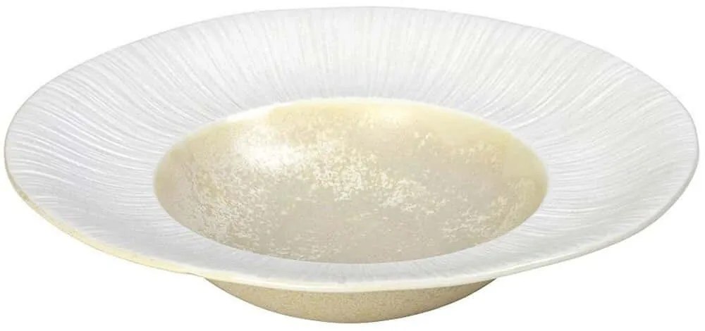 Πιάτο Βαθύ Pasta Zen SOR110K3 28x6cm Sun Yellow-White Espiel Πορσελάνη