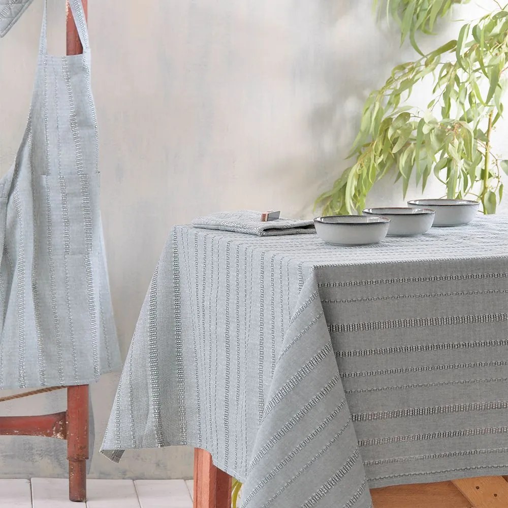 Καρέ Calabria Grey Ρυθμός 80X80cm 100% Cotton