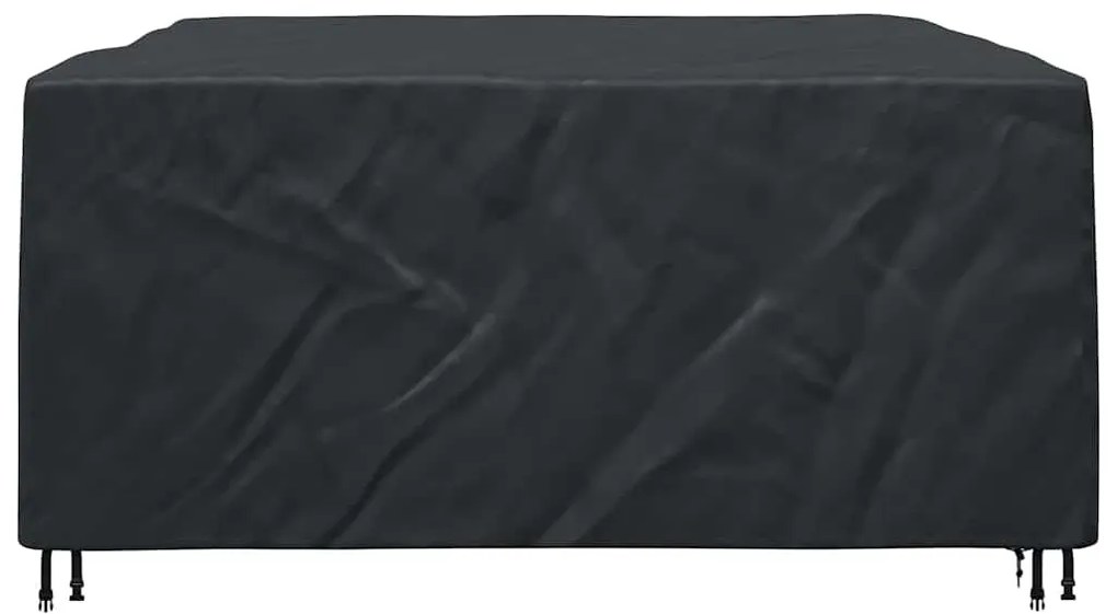 vidaXL Κάλυμμα επίπλων Μονόχρωμο Μαύρο 250 x 210 x 90 cm 210D