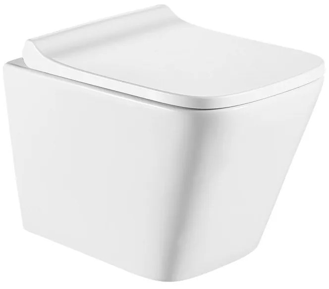 Karag LT 052E Λεκάνη αναρτώμενη rimless με κάλυμμα