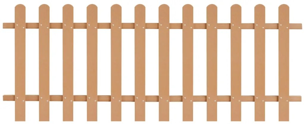 vidaXL Φράχτης Κήπου 200 x 80 εκ. από WPC