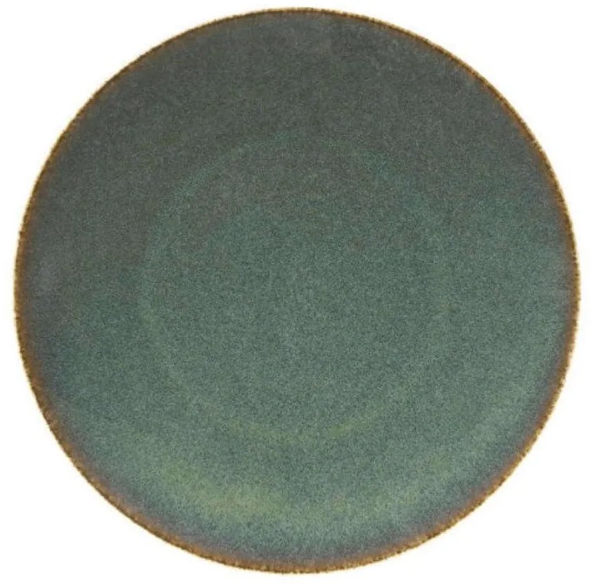 Πιάτο Γλυκού Στρογγυλό 47.200.03 Φ21cm Emerald Green Cryspo Trio Πορσελάνη