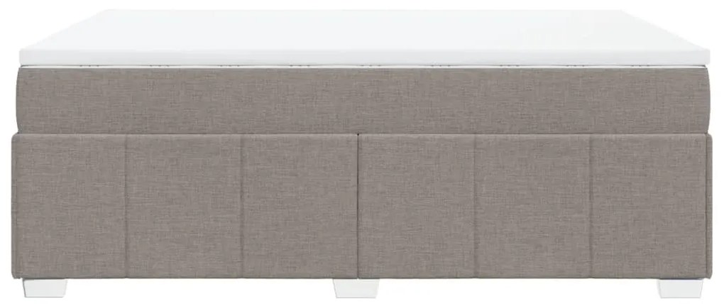 ΚΡΕΒΑΤΙ BOXSPRING ΜΕ ΣΤΡΩΜΑ TAUPE 140X190 ΕΚ. ΥΦΑΣΜΑΤΙΝΟ 3285474