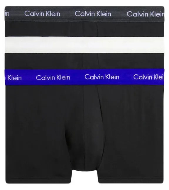 Εσώρουχα και μποξεράκια εγκυμοσύνης Calvin Klein Jeans  LOW RISE TRUNKS 3PACK MEN