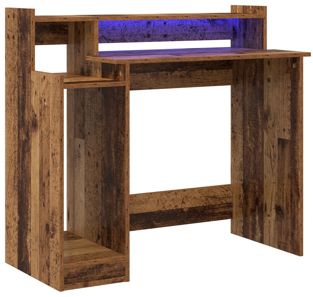 vidaXL Γραφείο Παλιό ξύλο 97 x 45 x 90 εκ. Επεξεργασμένο ξύλο