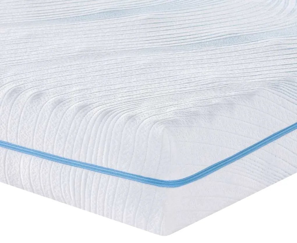 vidaXL Στρώμα Λευκό 140 x 190 cm Pěna
