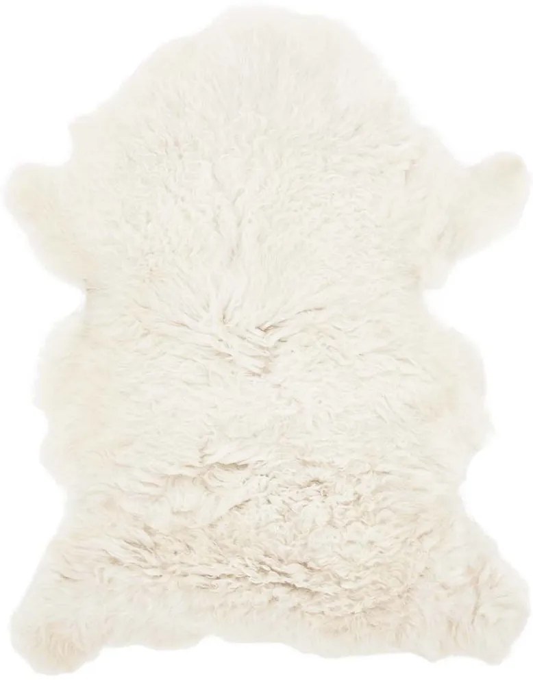 vidaXL Γούνα Προβάτου Κρεμ (60-70) x (90-100) εκ.