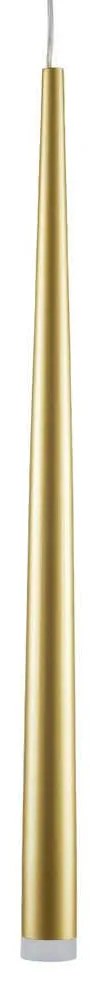 Φωτιστικό Οροφής Tears 61310 Φ3,2x51,5cm Led 330lm 3W Gold GloboStar