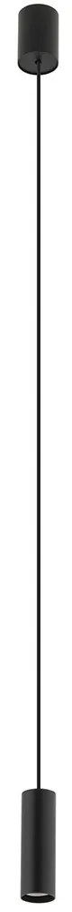 Φωτιστικό Οροφής Fourty S 10765 5.5x130cm 10W 1xGU10 Black Nowodvorski