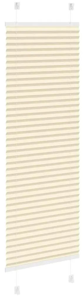 Πλισέ περσίδα Κρέμα 50x100 cm Πλάτος υφάσματος 49,4 cm 4015269