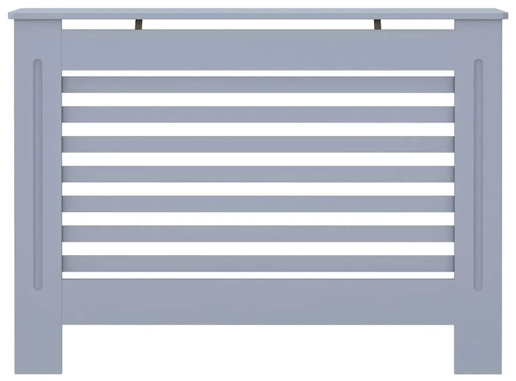 vidaXL Κάλυμμα Καλοριφέρ Ανθρακί 112 x 19 x 81,5 εκ. από MDF