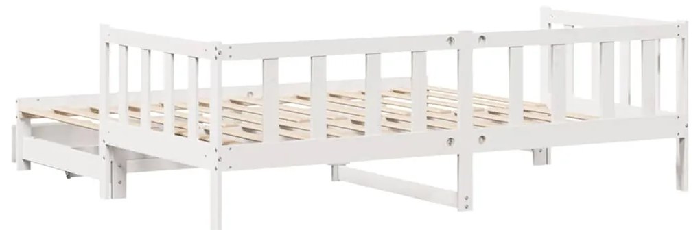 Καναπές Κρεβάτι Συρόμενος Χωρίς Στρώμα 80x200 εκ. &amp; Συρτάρια 3302192