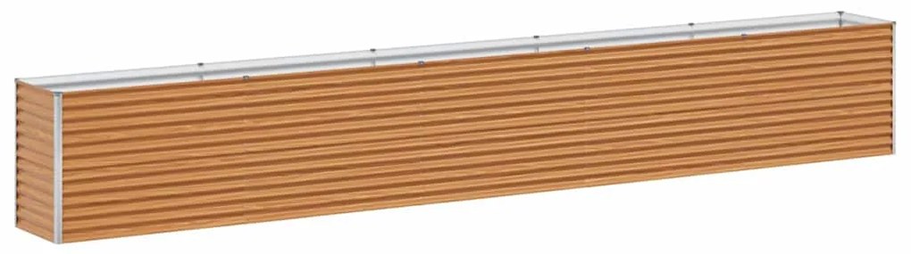 vidaXL Υπερυψωμένη Ζαρντινιέρα 485 x 50 x 68 εκ. Επικαλυμμένος Χάλυβας