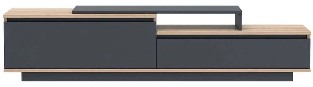 Έπιπλο Τηλεόρασης Pure 768ESL1901 180x35x42cm Sonoma-Anthracite