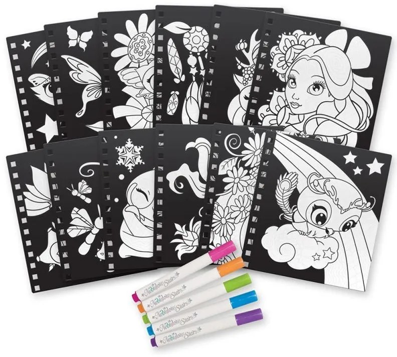 Nebulous Stars Small Creative Book-Magic Pattern Velvet