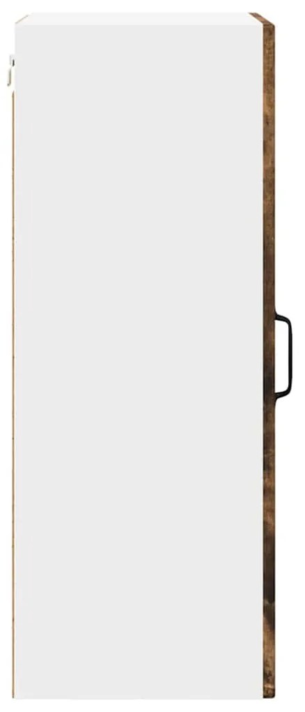 vidaXL Κρεμαστό ντουλάπι κουζίνας Καπνιστό Δρύς 40 x 31 x 80 εκ.