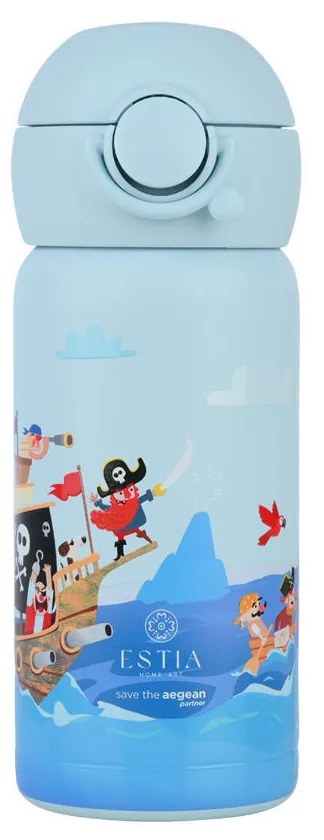 Παγούρι - Θερμός 350ml Με Καλαμάκι Estia Save The Aegean Treasure Quest 01-33071