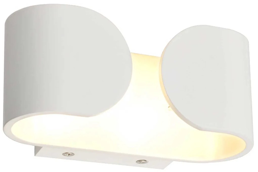 Φωτιστικό Τοίχου Wall &amp; Ceiling Luminaires L35049 White Metal