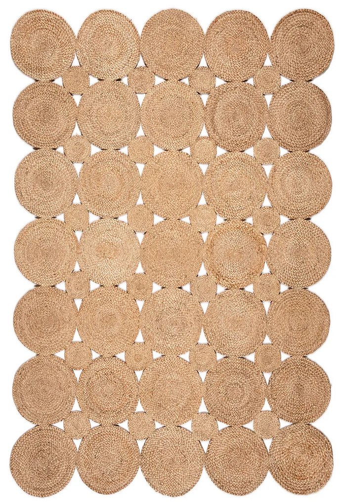 Χαλί Καλοκαιρινό (170x240) Βιοκαρπέτ Jute Rug BRD/99 Natural