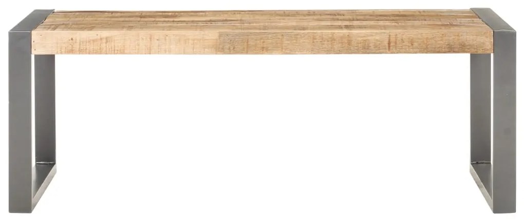 vidaXL Τραπεζάκι Σαλονιού 110 x 60 x 40 εκ. από Ακατέργαστο Ξύλο Μάνγκο