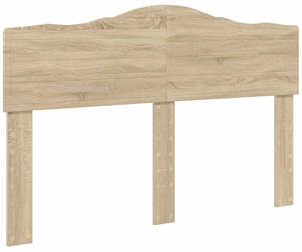 vidaXL Κρεβάτι Αποθήκης Δρύς Sonoma 160 x 200 cm Επεξεργασμένο ξύλο