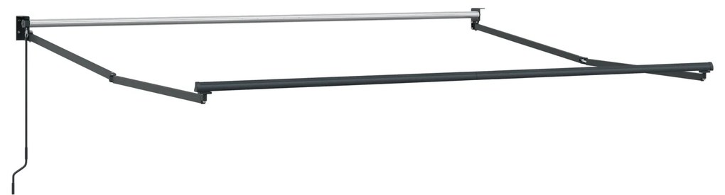 vidaXL Ανασυρόμενη Τέντα Λευκή 300x250 εκ.